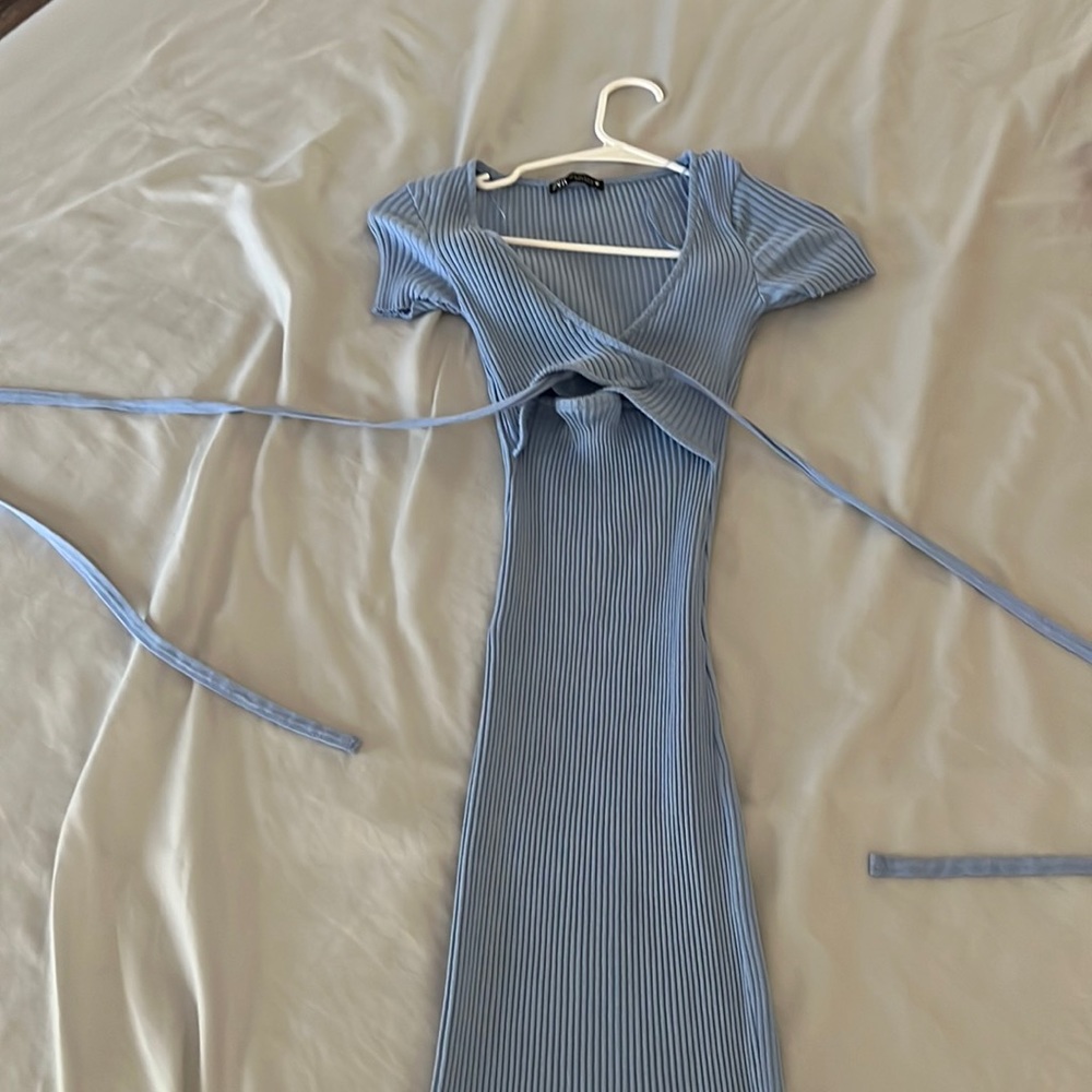 Baby blue dress only worn once